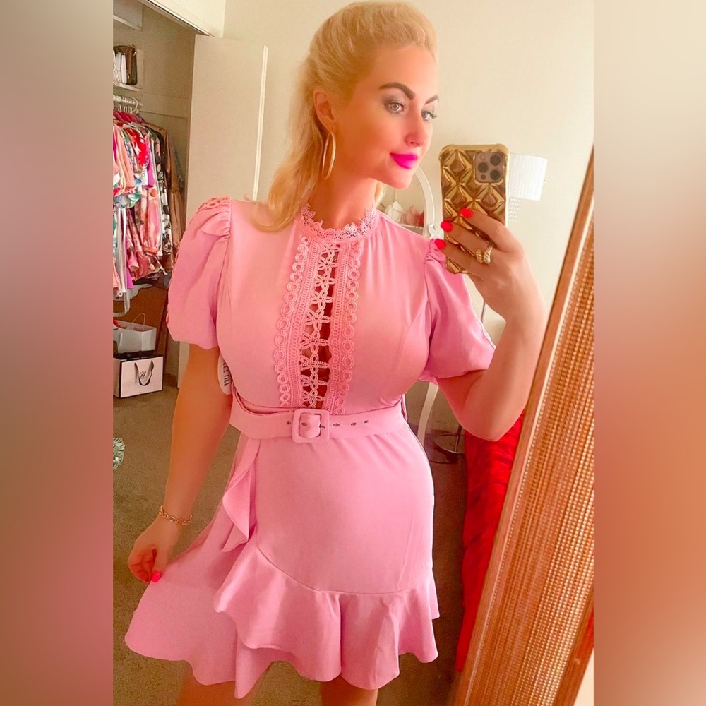 Pink dress